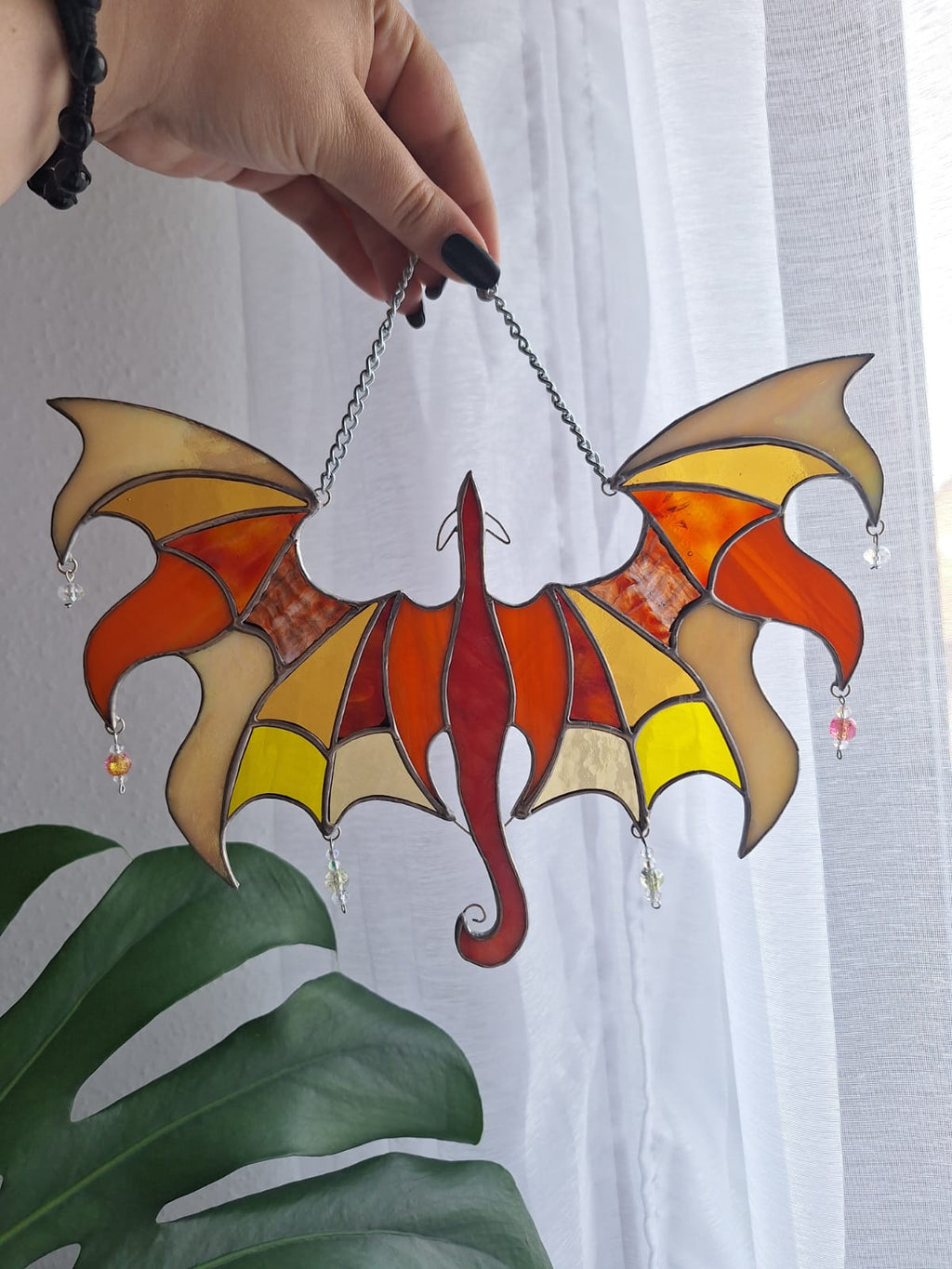 Orange/Gelber Drache