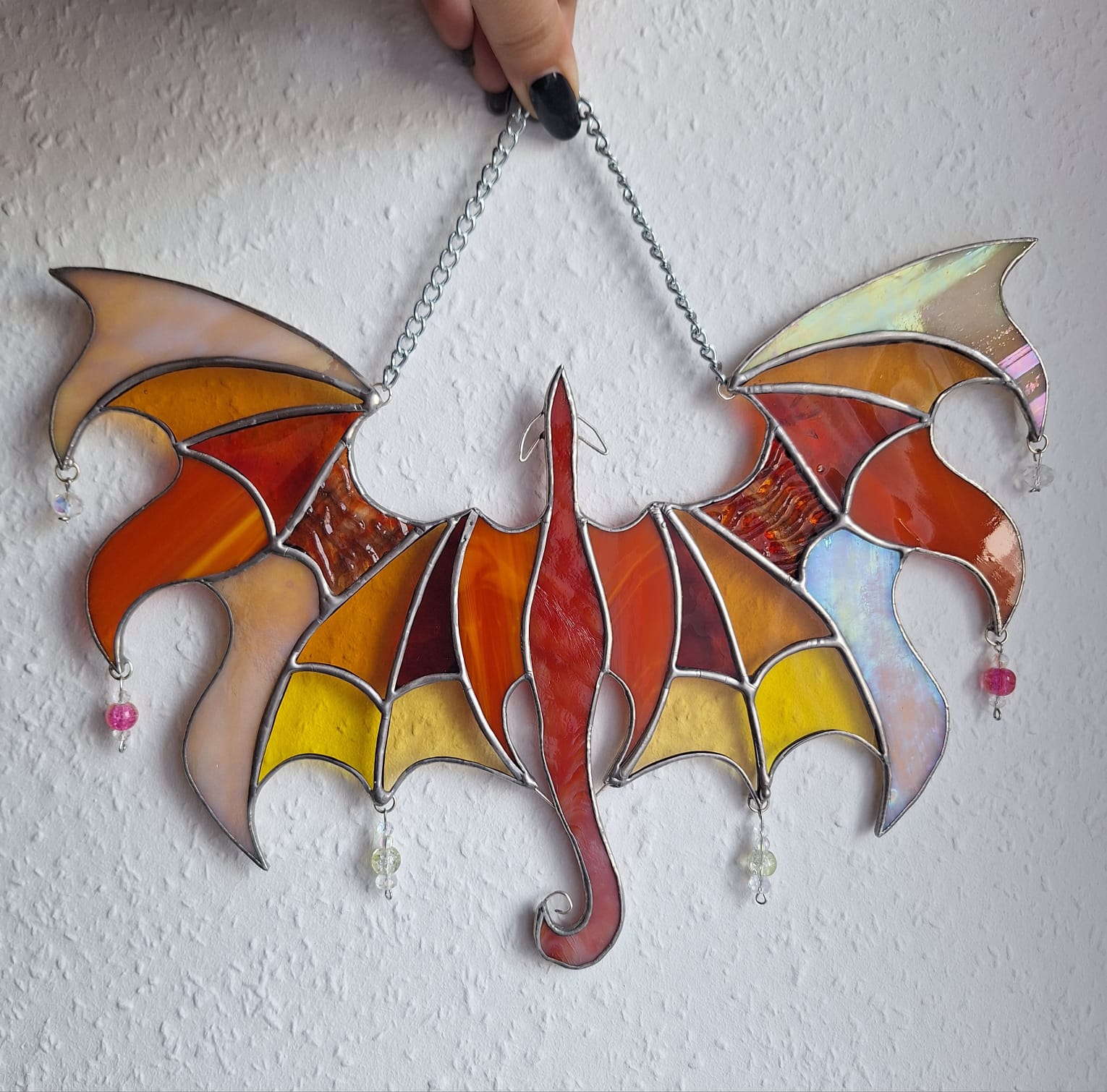Orange/Gelber Drache