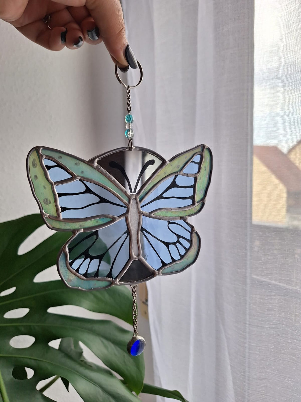 Schmetterling Blau-Grün