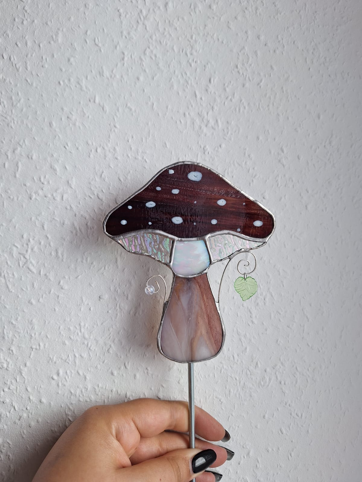 Pilz Pflanzenstecker Rot