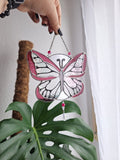 Schmetterling Pink irisierend