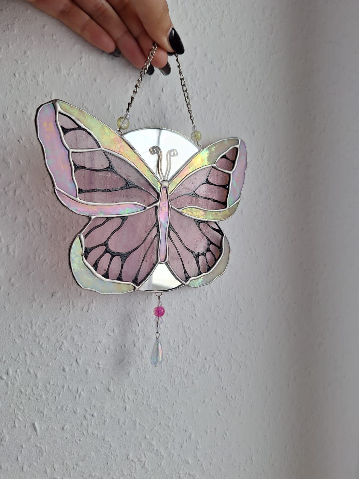 Schmetterling Gelb-Pink