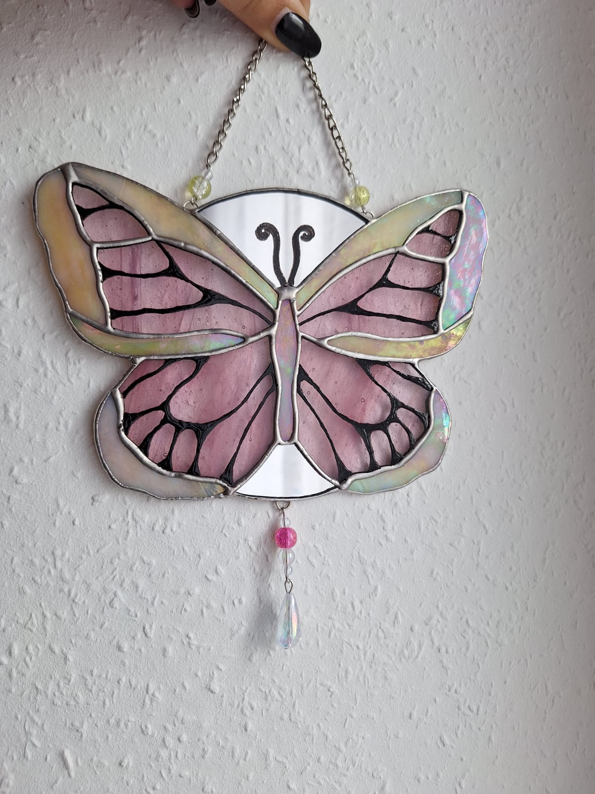 Schmetterling Gelb-Pink