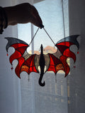 Rot/Schwarzer Drache